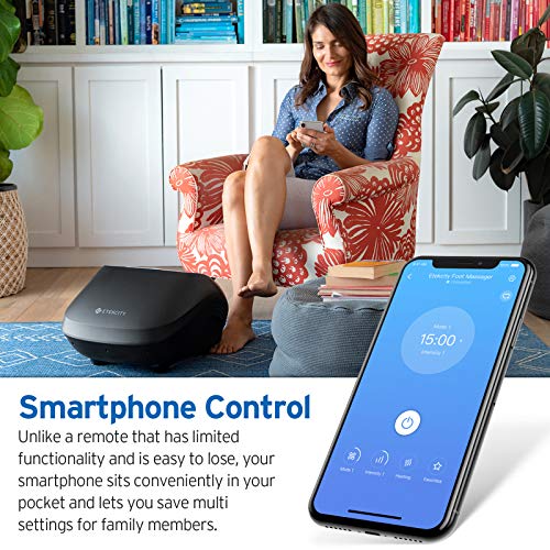 Etekcity Foot Massager Machine With Heat And App Remote, Valentines Gifts For Women And Men, Shiatsu Deep Kneading & Multi Air Compression, Relieve Pain And Plantar Fasciitis, Fit Up To Men Size 12 #TOP4