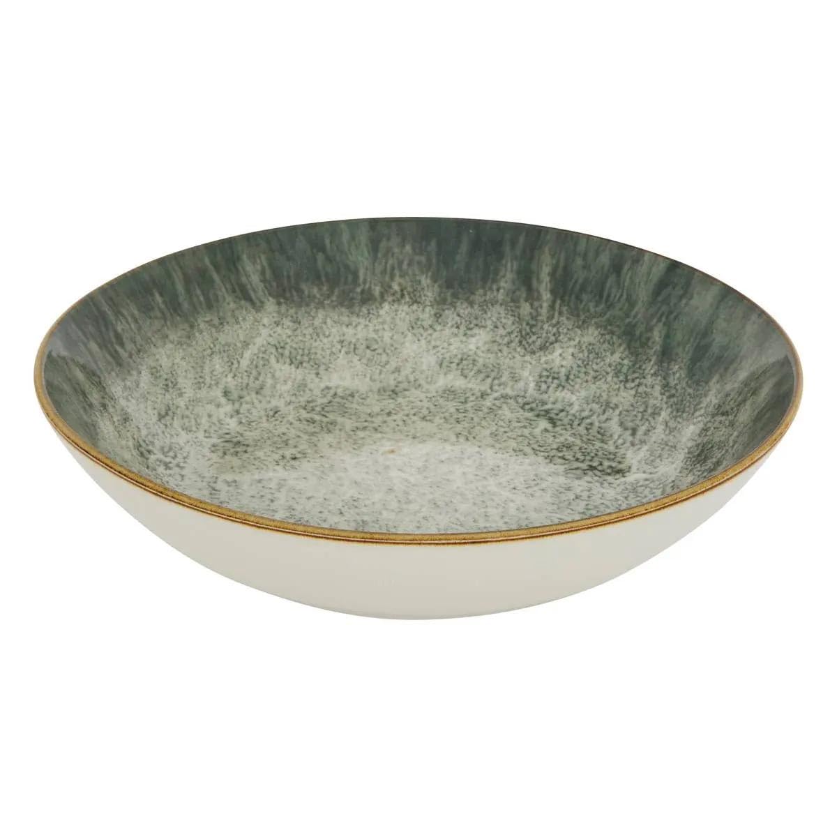Secret de Gourmet - Service de Table 12 Pièces "Juliette" 26cm Vert