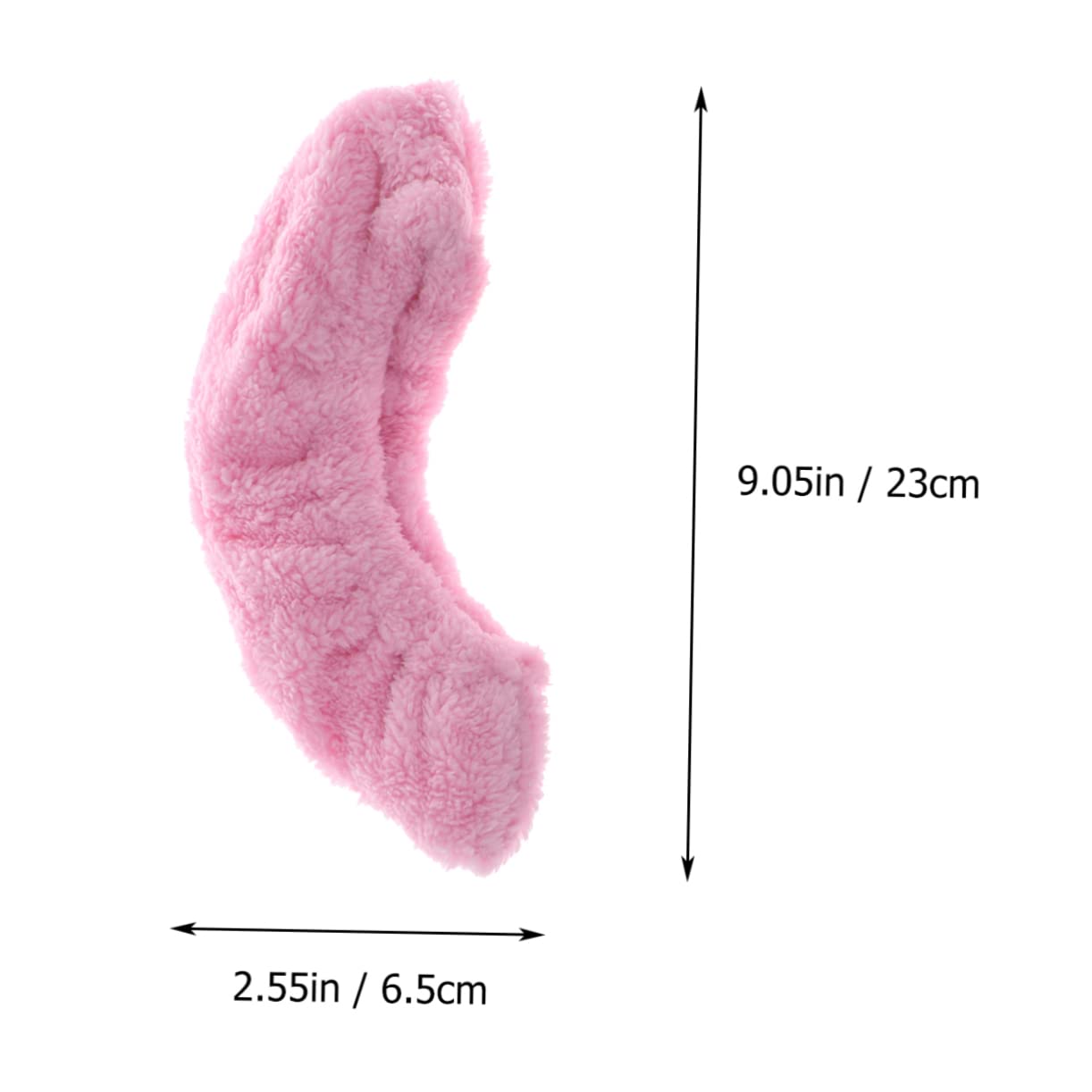 ifundom 2Pair Elastic Plush Ice Skate Covers Moisture Absorbent Towel Protector for Ice Hockey Figure Skating Supplies Light Pink XXXL