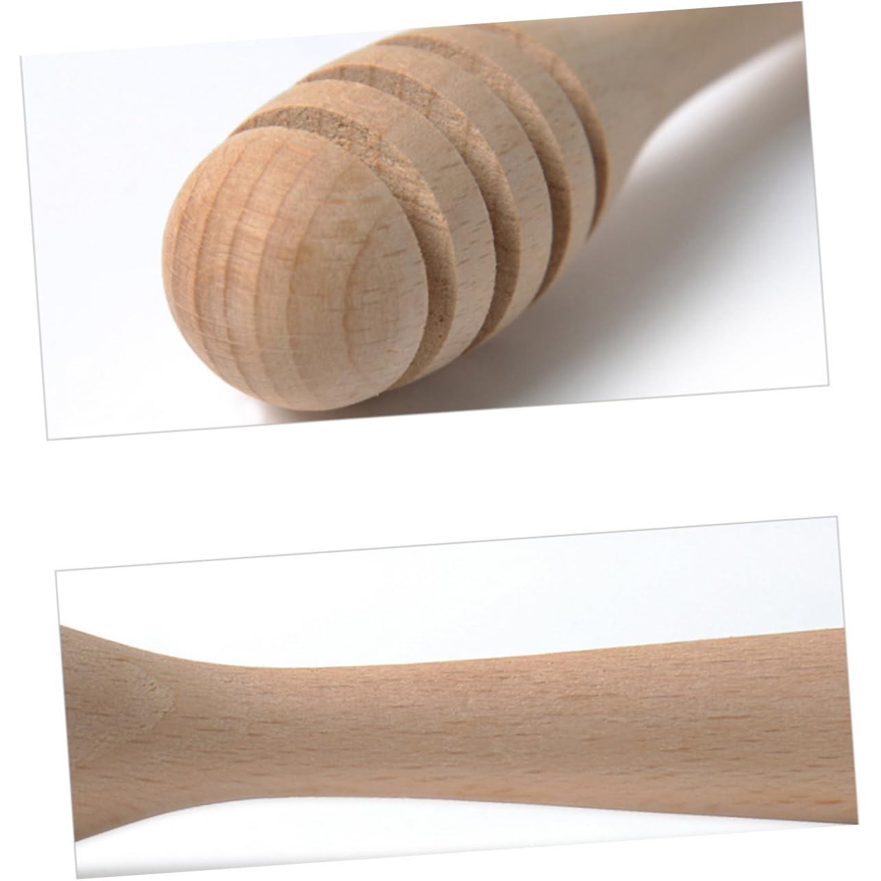 VINTORKY Wooden Honey Stirring Rod Honey Jar Sticks Honey Dipper Sticks Honey Muddler Wooden Honey Dippers re-usable