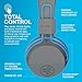JLab JBuddies Studio Wireless On-Ear Kids Headphones, Graphite/Blue, 13 Hour Battery Life, Studio Volume Safe, Volume Limiter, Folding, Adjustable, Noise Isolation, with Mic