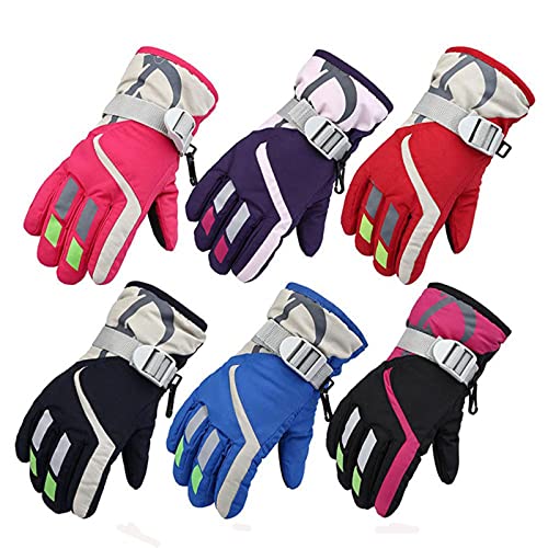 Gants de ski chauds hiver étanche snowboard mitaines épaisses