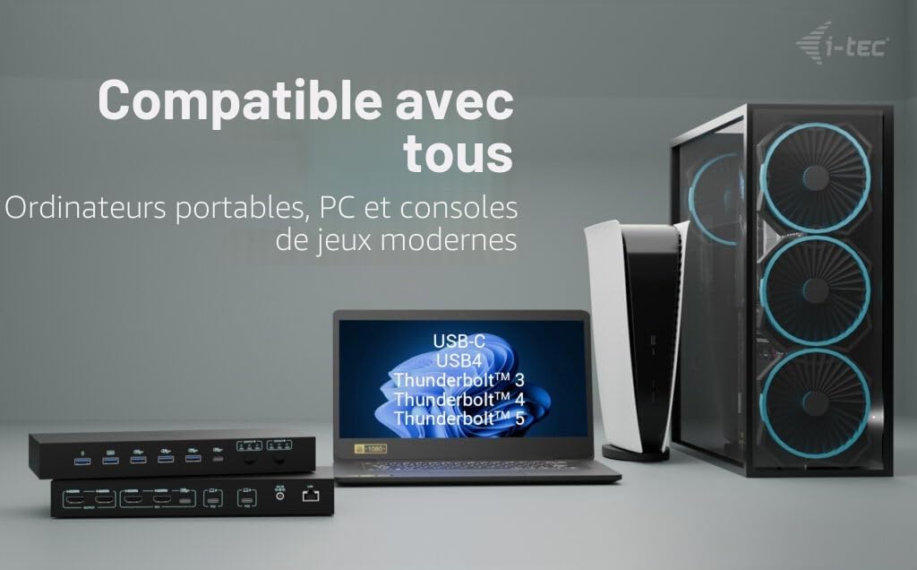 I-Tec UsB-C Kvm Docking Station (c31kvmdockpdpro)