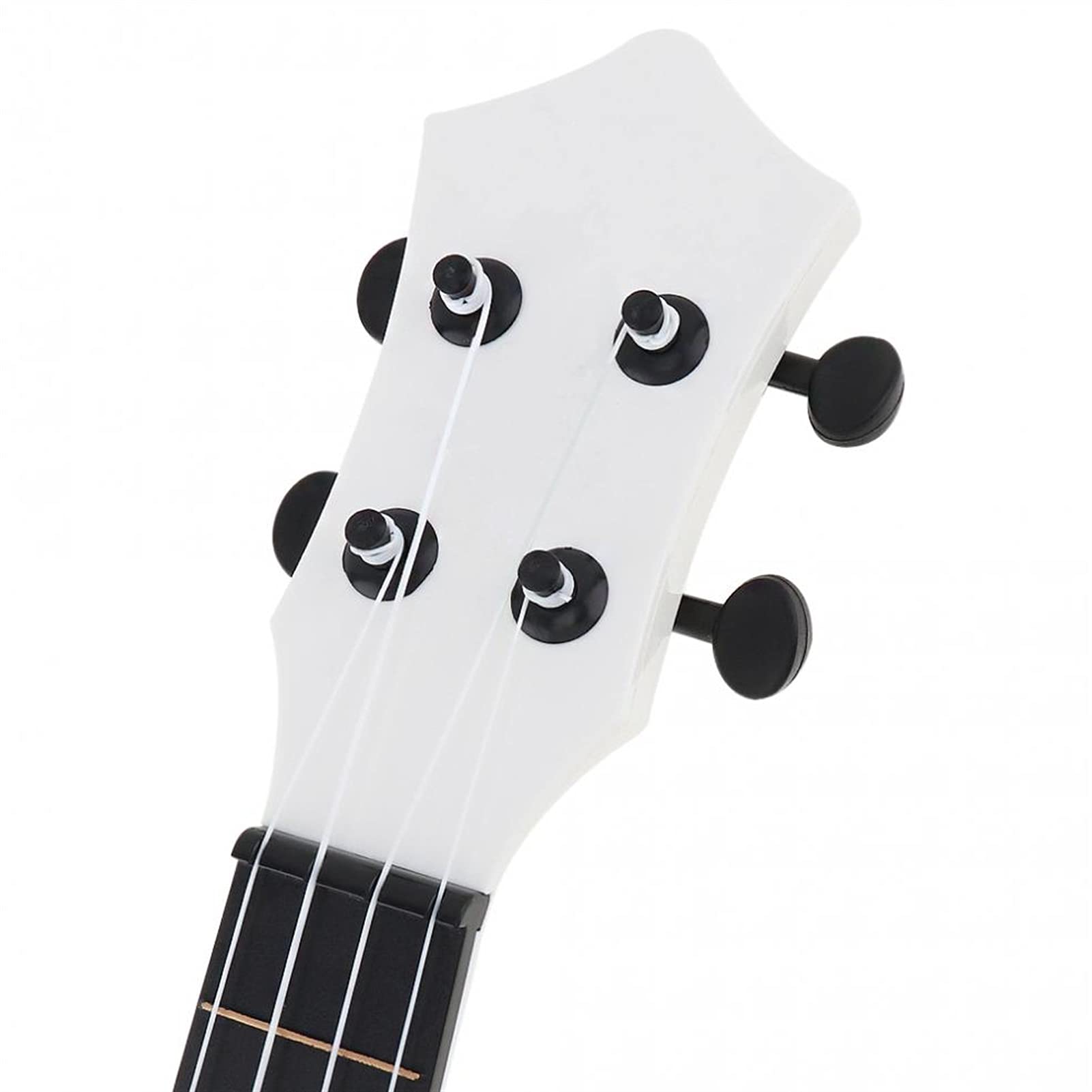 Ukulele koncertowe Początkujący Ukulele 21 Cal Wysokiej Jakości Przenośny Sopran Ukulele 15 Progu Materiał ABS 4 Struny Gitara Hawajska Z Kilofem Dla Dzieci I Początkujących