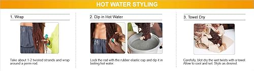 Miniatura 3 de 6 PACKSLOT FreeTress Trenzas de pelo sintético iguales trenza Marley (trenza torcida jamaicana) (2)