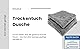 elauelue Trockentuch Dusche - Duschkabinen Tuch zum Wasser Abziehen in Dusche & Bad - Saugstark - 2er Set Grau - 40x40 cm