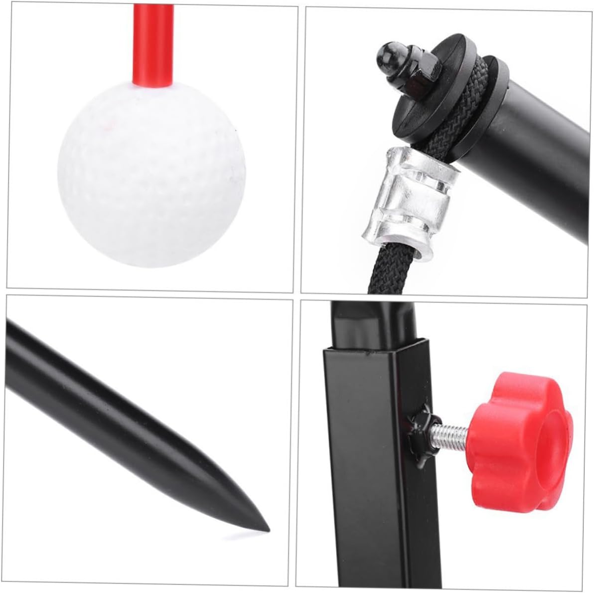 HANABASS Golf Swing Training Aid Swing Trainer Iron Material Practice Tool for Beginners Pros