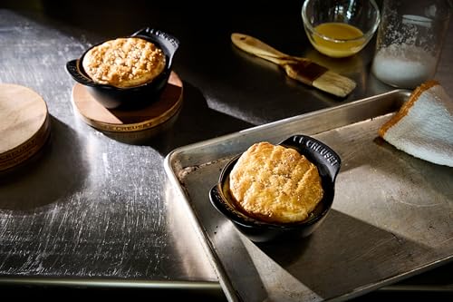 Image of Le Creuset Enameled Cast Iron Mini Cocotte, .3 qt., 4p., Licorice | Gourmand Collection