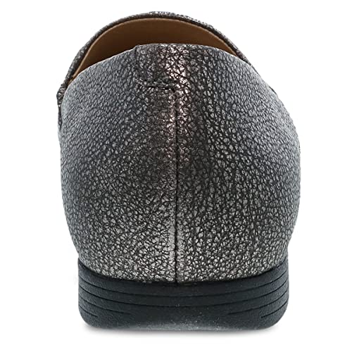 Image of Dansko Larisa Slip-On Flats for Women - Comfotable Flat Shoes with Arch Support - Versatile Casual to Dressy Footwear - Lightweight Rubber Outsole
