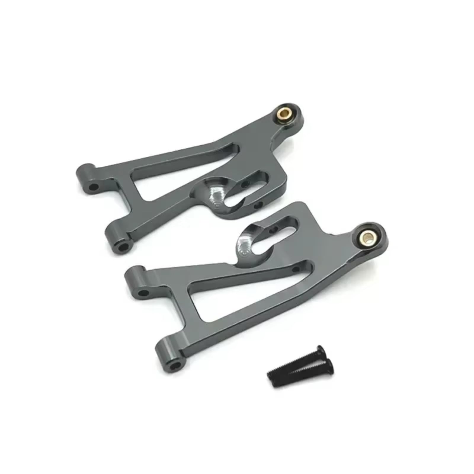Części zamienne do MJX 14209 14210 1/14 14220B przedni stop aluminium do wahacza RC samochód ciężarówka zaktualizowane części (Dark Grey)