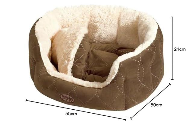 Foto 3 de 3 de Nobby Komfortbett CENO Beige/Braun L x B x H: 55 x 50 x 21 cm