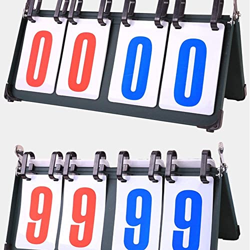 Marcador de 4 dígitos para deportes 37.5x21x14.3cm negro miniatura 3