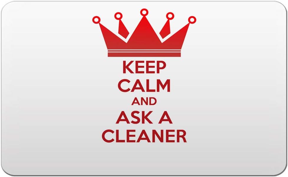 Makoroni - KEEP CALM AND ASK A CLEANER 2"x3" Novelty Humor Gift Refrigerator Magnet, Desy90