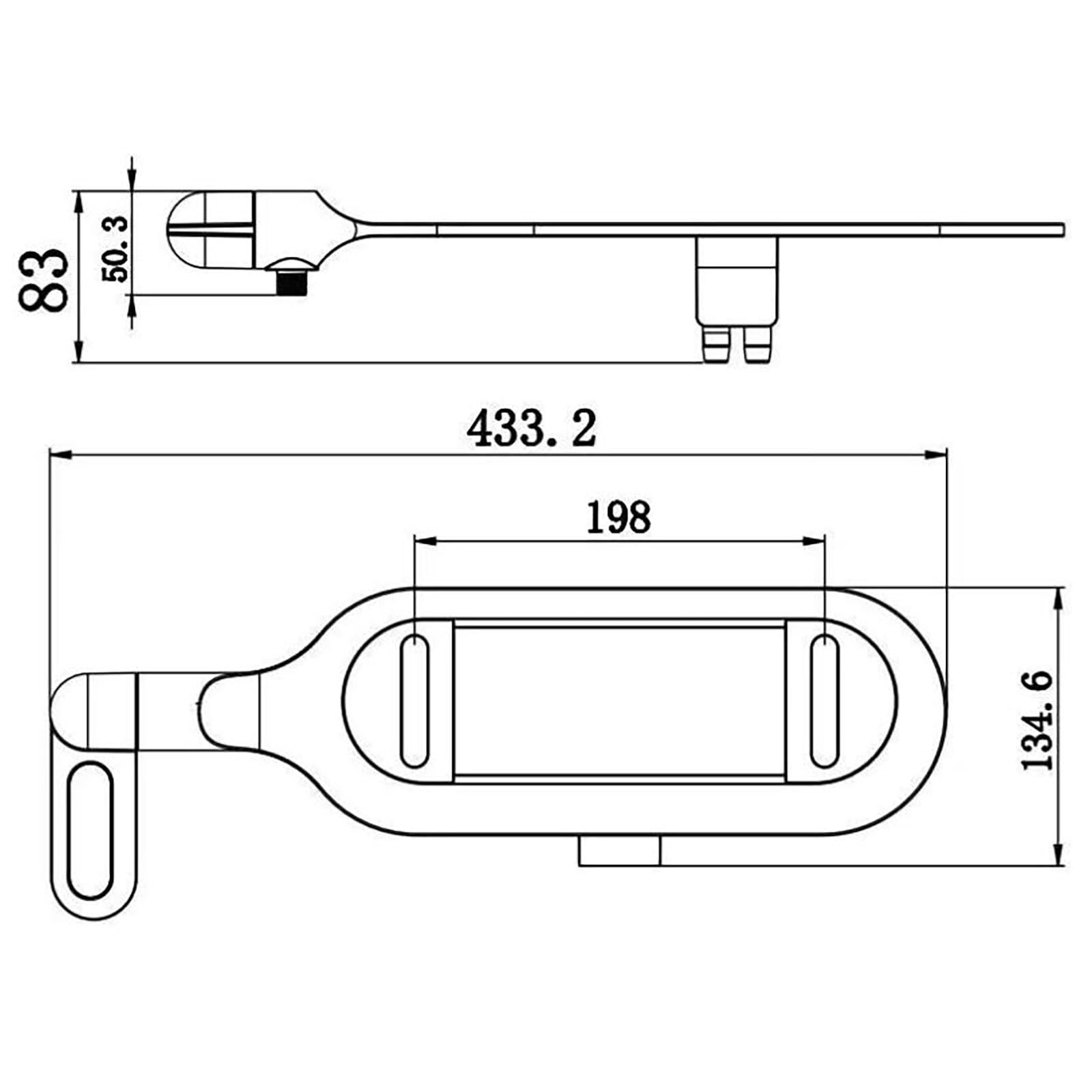 Bidet para Inodoro Bidet Higienicas para wc Presión Ajustable Agua Fría Autolimpiables Ultrafino Adaptador Bidet Ducha Adaptador para uso Sanitario y Femenino