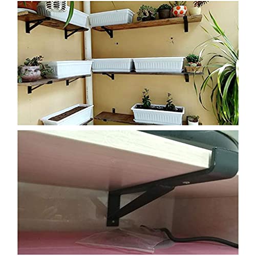 Supports d'étagère d'angle mural pour optimiser le coin micro-ondes de cuisine - 8