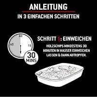 Weber Räucherchips-Mischung für Rind | BBQ-Zubehör, Räucherchips für den Grill, Würziges Aroma mit starker Rauchintensität, 0,7 kg – Ansicht 9