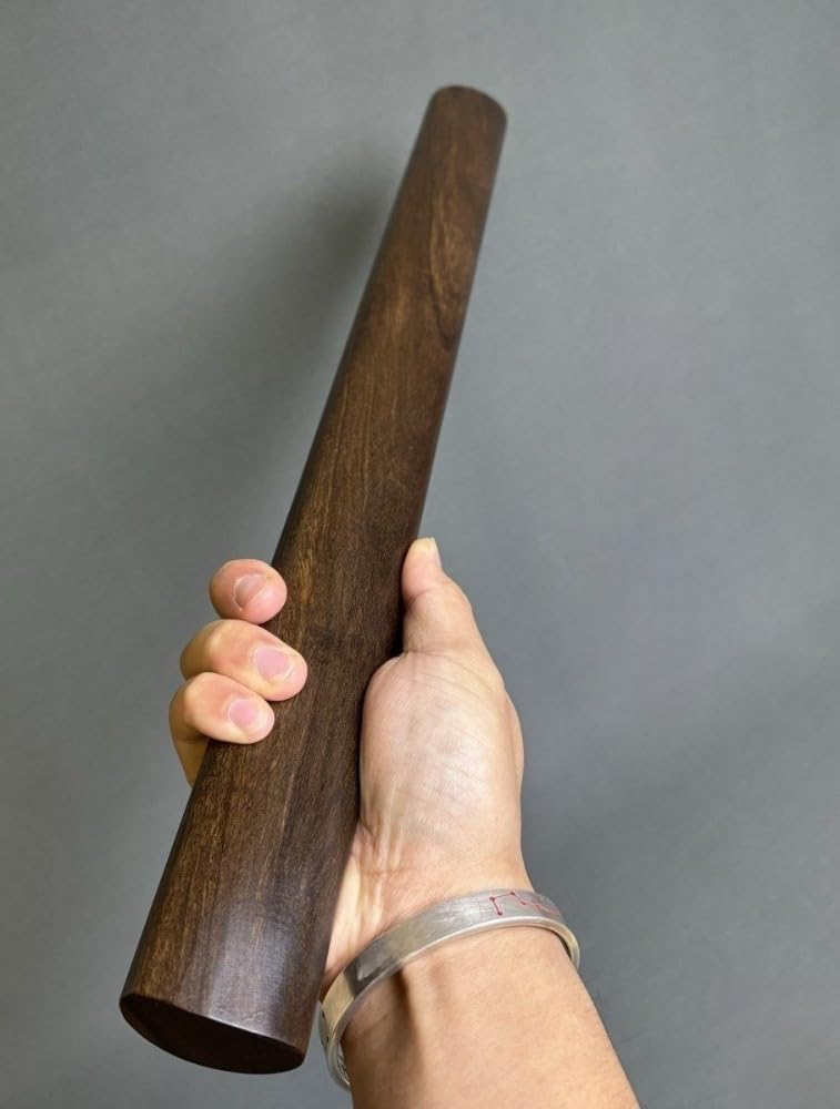 Amazon | Sutenno 鍛錬棒 太極拳スティック 紫檀 黑檀製 実木 全長60cm