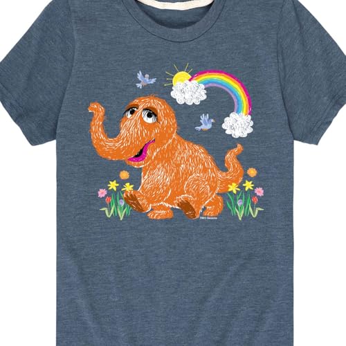 Sesame Street - Scribble Snuffleupagus - Toddler and Youth Short Sleeve Graphic T-Shirt3