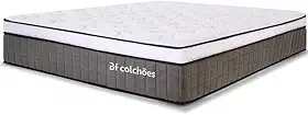 Colchão Casal Molas Ensacadas Espuma D33 Firme e Pillow de Visco Power Sleep 138x188cm - BF Colchões