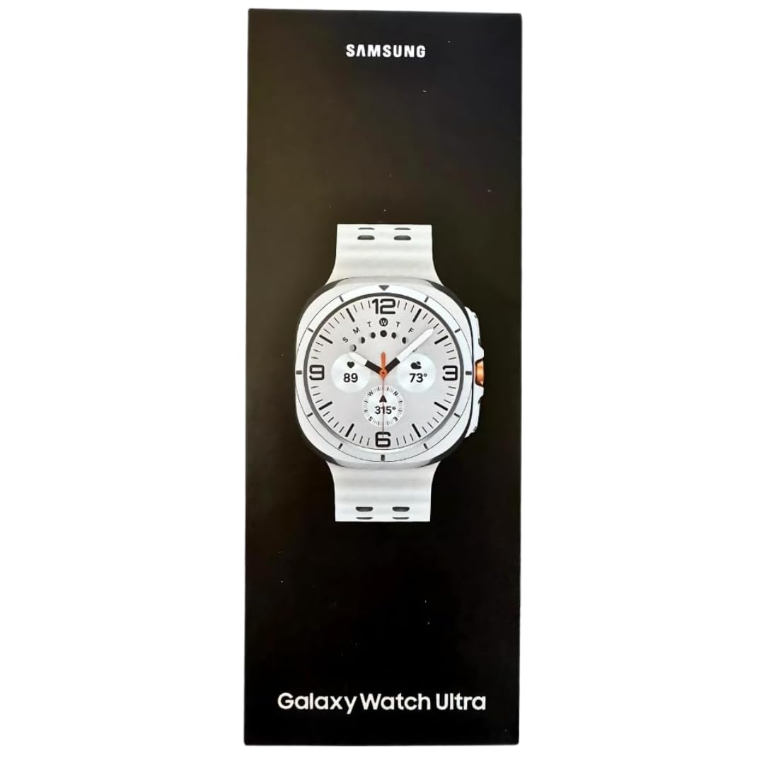 Samsung Galaxy Watch Ultra 2025 (64GB, 47mm, Unlocked LTE) AI Smartwatch with 1.5" AMOLED, Wi-Fi, Bluetooth, Heart Rate, GPS Fitness Tracker,