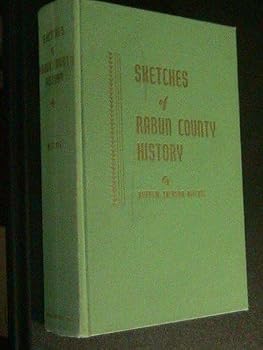 Unknown Binding Sketches of Rabun County History, 1819-1948 _1959 Book