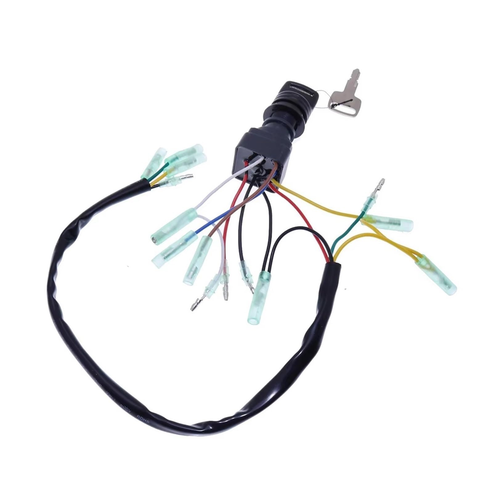Neiman Serrure Interrupteur À Clé pour Moteurs Hors-Bord pour Yamaha 703-8 2510-43-00, D'allumage De Moto