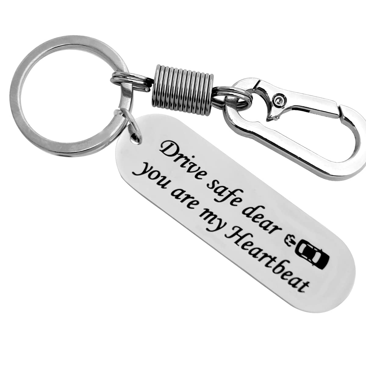 Personalized Drive Safe Keychain Gifts -13