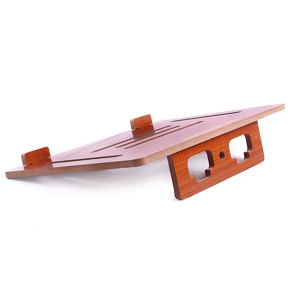 AIRIZ CRAFTSFY Craft Wooden Handmade Laptopstand, Wood Mac-Book, Base Holder Laptop Stand, Standard 3