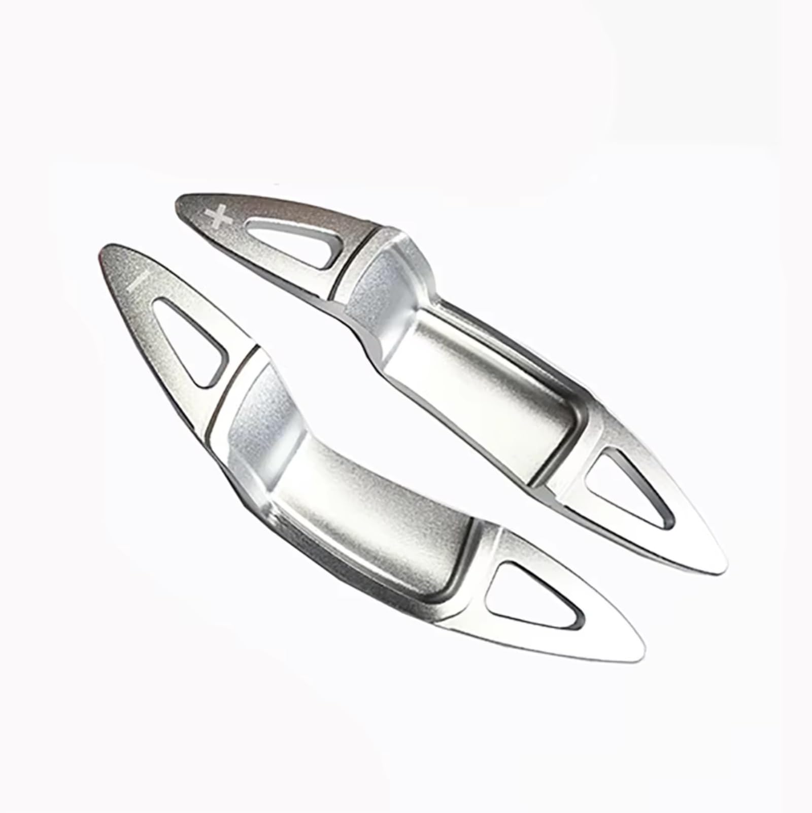 Ymnhbik Silver Gear Shift Paddles Compatible With Mini For Cooper S Jcw R55 R56 R57 R58 R59 R60 R61 2007-2016 Steering Wheel Shift Paddle Extend(Silver)