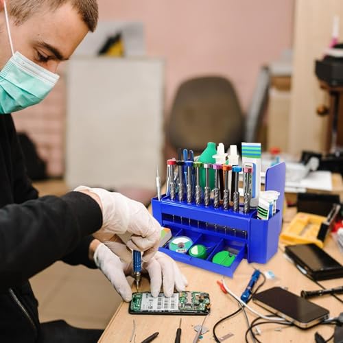 Boîte de rangement pour tournevis pour libérer l'espace de l'établi - 3