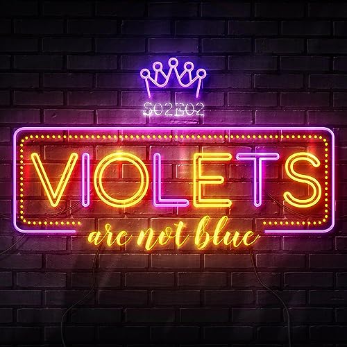 Violets are not blue