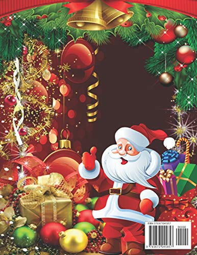 Christmas Activity book For Kids: Fun Children’s Christmas Gift or Present for Toddlers & Kids - 50 Beautiful Pages to Color with Santa Claus, Reindeer, Snowmen & More! image 4