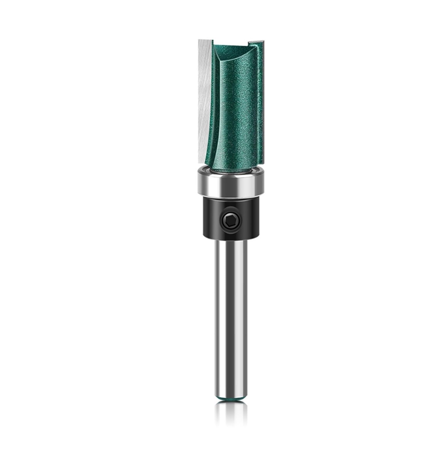 Epaknhgd 6.35X20mm 1/4Pcs 1/4 In 6Mm Shank Cutter Router Bit Trimming Woodworking Milling Dual Blades(6.35X20mm)