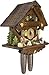 Cuckoo-Palace German Cuckoo Clock - Summer Meadow Chalet with 8-Day-Movement - 13 1/3 inches Height