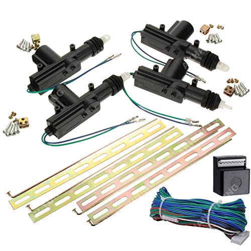 100ZV1 - Servo moteur kit pour 4 portes système de verrouillage centralisé pour voiture auto Keyless Entry System
