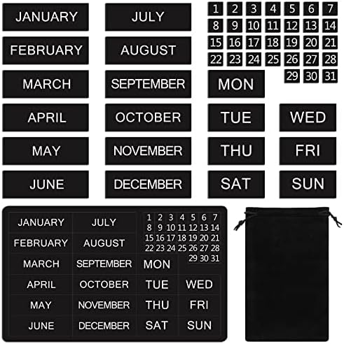 Amazon.com: 50 Pcs Calendar Magnet Numbers for Whiteboard and Refrigerator,  Magnetic Days of the Week and Months Magnetic Calendar Dates Indicators for  Office (10.4 x 6.7 Inch) : Office Products