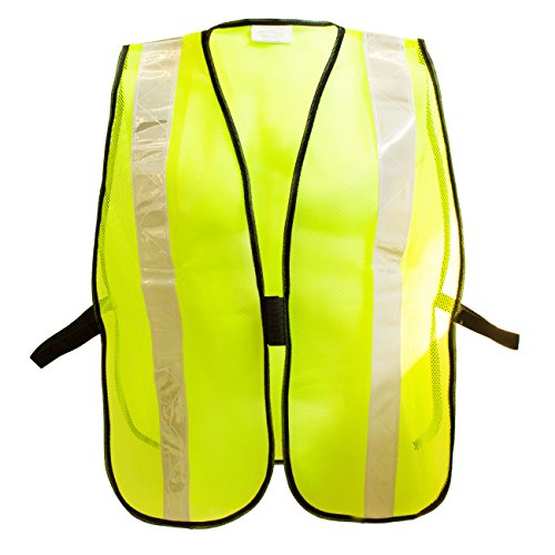 Best Quality 🔥 RK 8012 Safety Vest with Reflective Stripes (10- Pack, Neon Yellow)