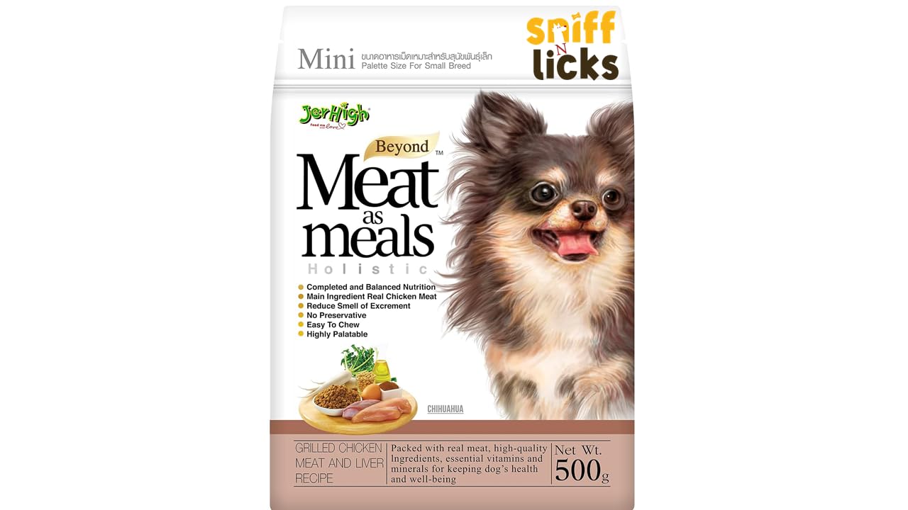 JerHigh Meat As Meal Holistic Dog Food Grilled Chicken Dog Treat with Real Chicken Meat (500g - Pack of 1) by Sniff N Licks (B0CSYY2V5T) Amazon Price History, Amazon Price Tracker