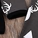 Newborn Baby Girl Boy Clothes Deer Tops T-shirt+Pants Leggings 3pcs Outfits Set (0-6 Months, Black&Gray)