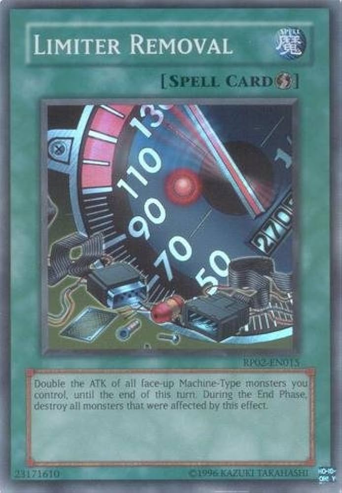 遊戯王　リミッター解除　英語　エラーカード　DB1-EN179 Amazon.co.jp: 遊戯王カード QCCP-JP028 リミッター解除
