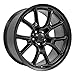 OE Wheels DG21 20 Inch Rim Fits Challenger 50th Anniversary Style 5x115 20x9 Satin Black - Hollander 10369 (1)