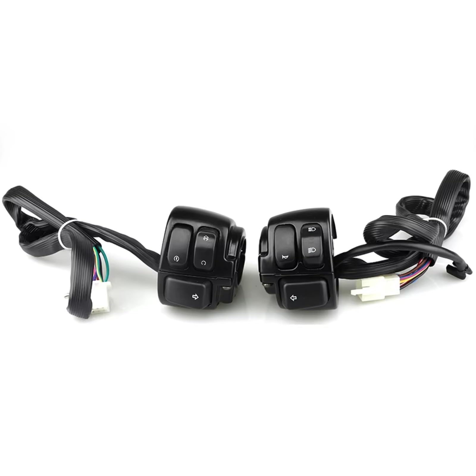 Interruptor señal moto Control De Señal De Giro De Manillar De Motocicleta De 1 "25 Mm Compatible Con Sportster Para XL 1200 883 Iron Para Dyna Para Softail FL Para V-Rod
