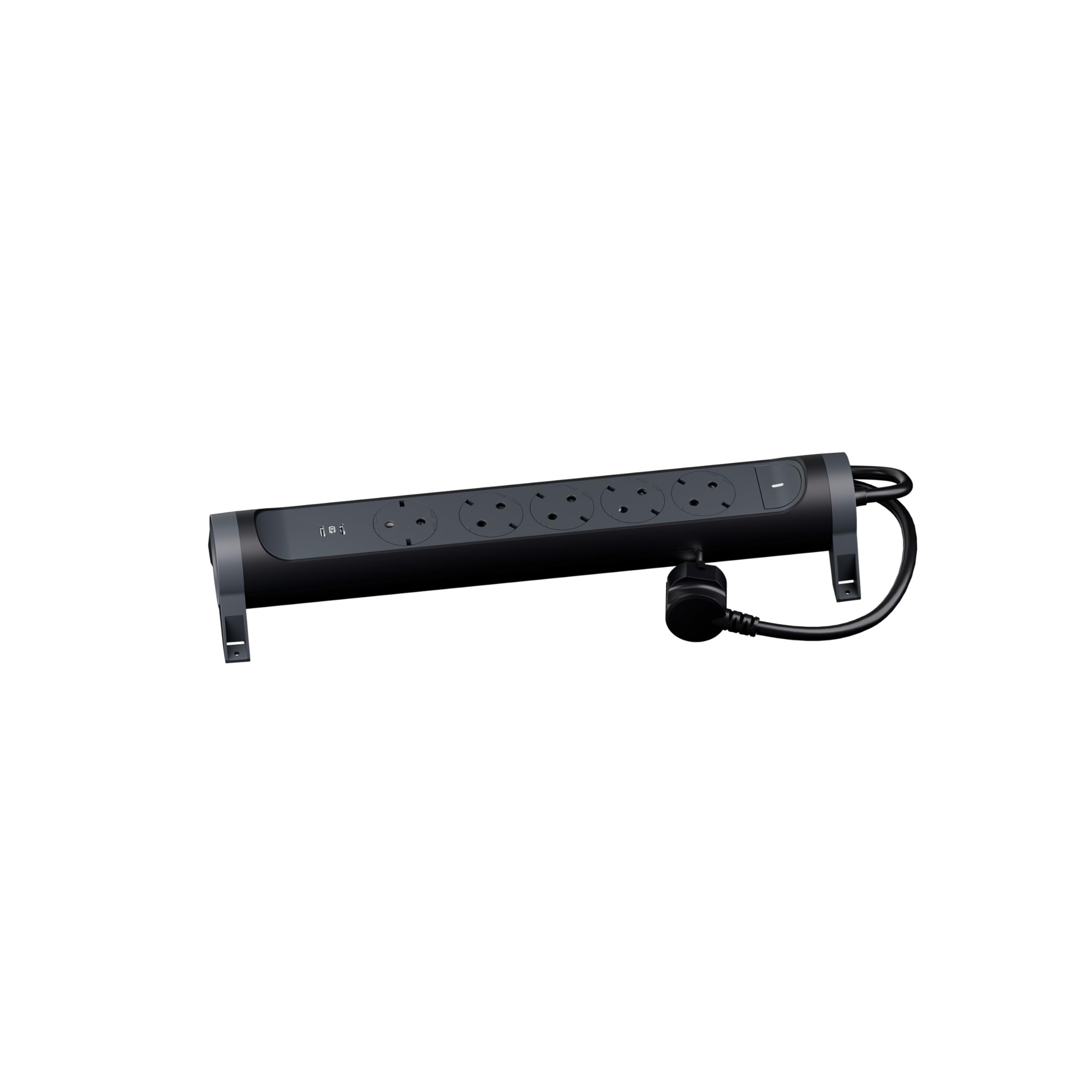 LEGRAND Regleta de enchufes con protección contra sobretensión, con Interruptor, Base múltiple con 6 Tomas de Corriente, Cable de 1,5 m, Color Blanco/Gris Oscuro 694509 — view 30