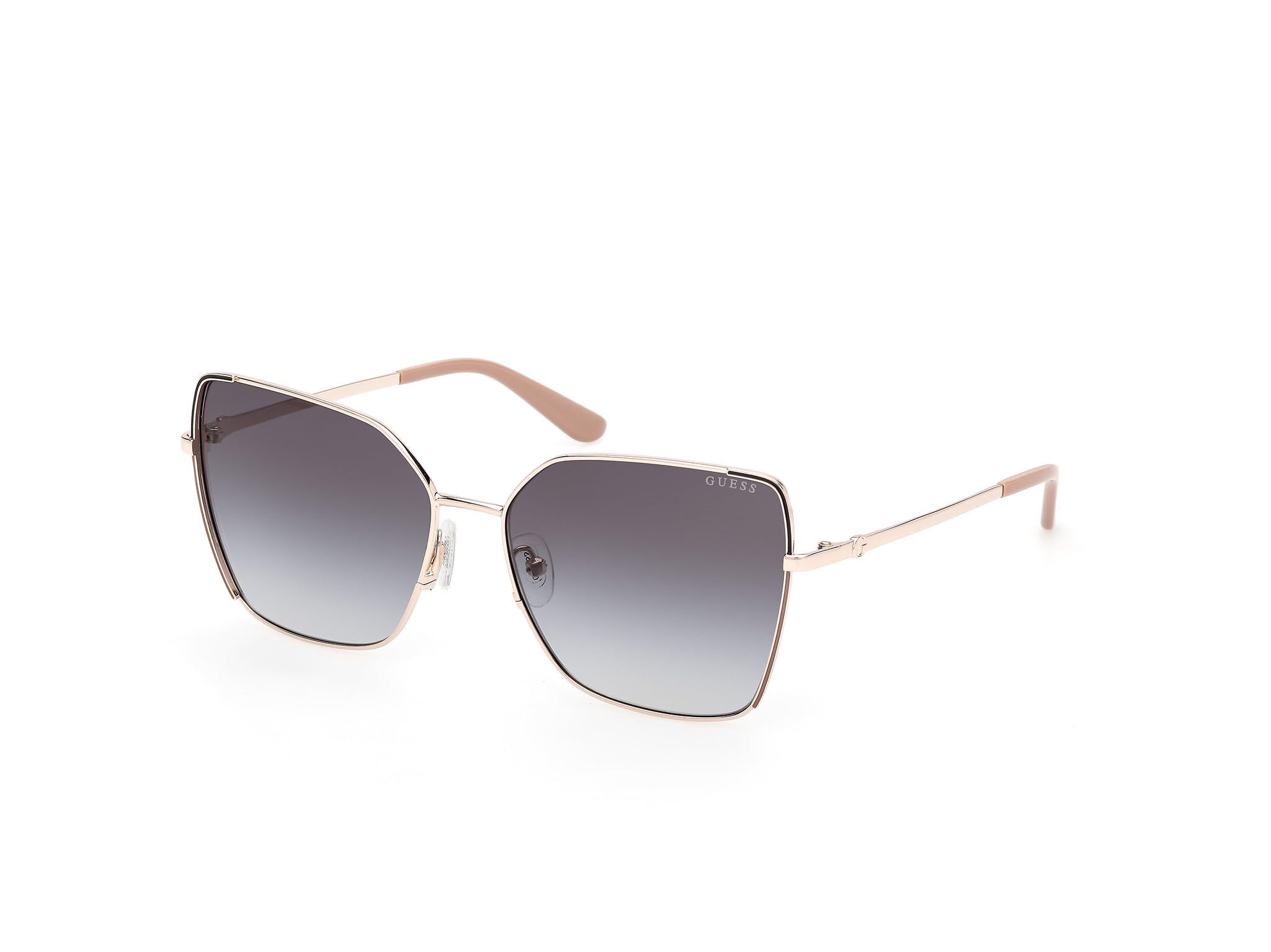 Guess Women's Yellow Geometric Butterfly Metal Sunglasses - Sunglasses - 59 Mm - Accessories