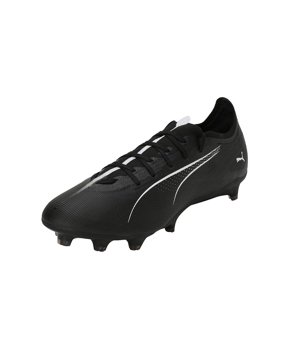 Puma Ultra 5 Match Fg/AG, Soccer Shoe Unisex - Adulto, Puma Black Puma White, 39 EU
