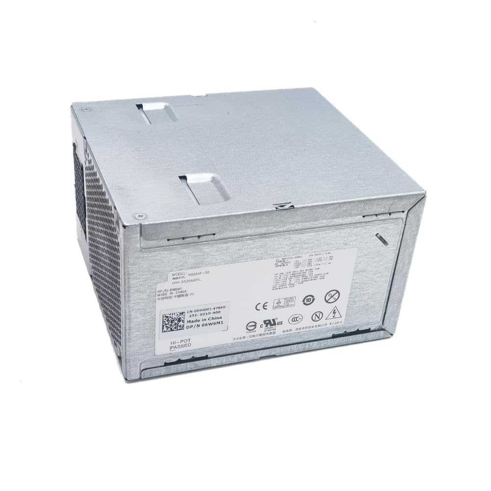 Fuente de alimentación Compatible 525W D525AF-00 DPS-525FB A H525AF-00 N525EF-00 H525EF-00 HP-D5253A0 HP-D5252E0 para DELL Precision T3500 Servidor