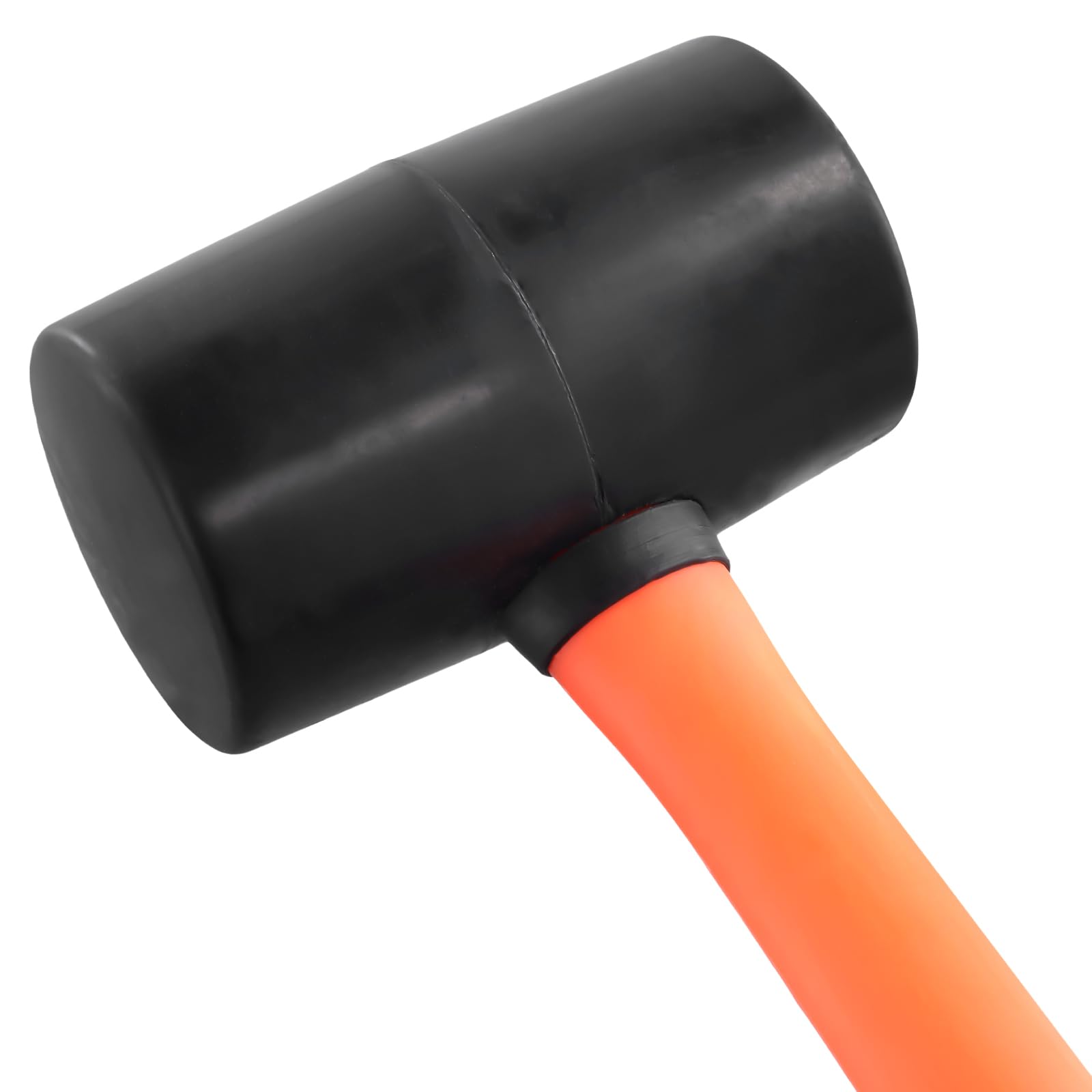 MUKSUET 3 Pcs Rubber Mallet Set (16oz, 24oz, 32oz) with Non-Slip TPR Handle, Solid Rubber Hammer for Woodworking Flooring - Image 3