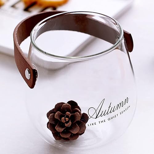 Miniatura 2 de FOMIYES Jarrón de vidrio hidropónico de vidrio, terrario de vidrio, tarro de almacenamiento de alimentos, terrario, plantas, jarrón hidropónico,