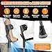 2 Pcs Forearm Crutches for Adults Foldable Knee Patients Mobility aids for Childre and Seniors for with Leg Injury Adjustable Travel Lightweight Walking Stick