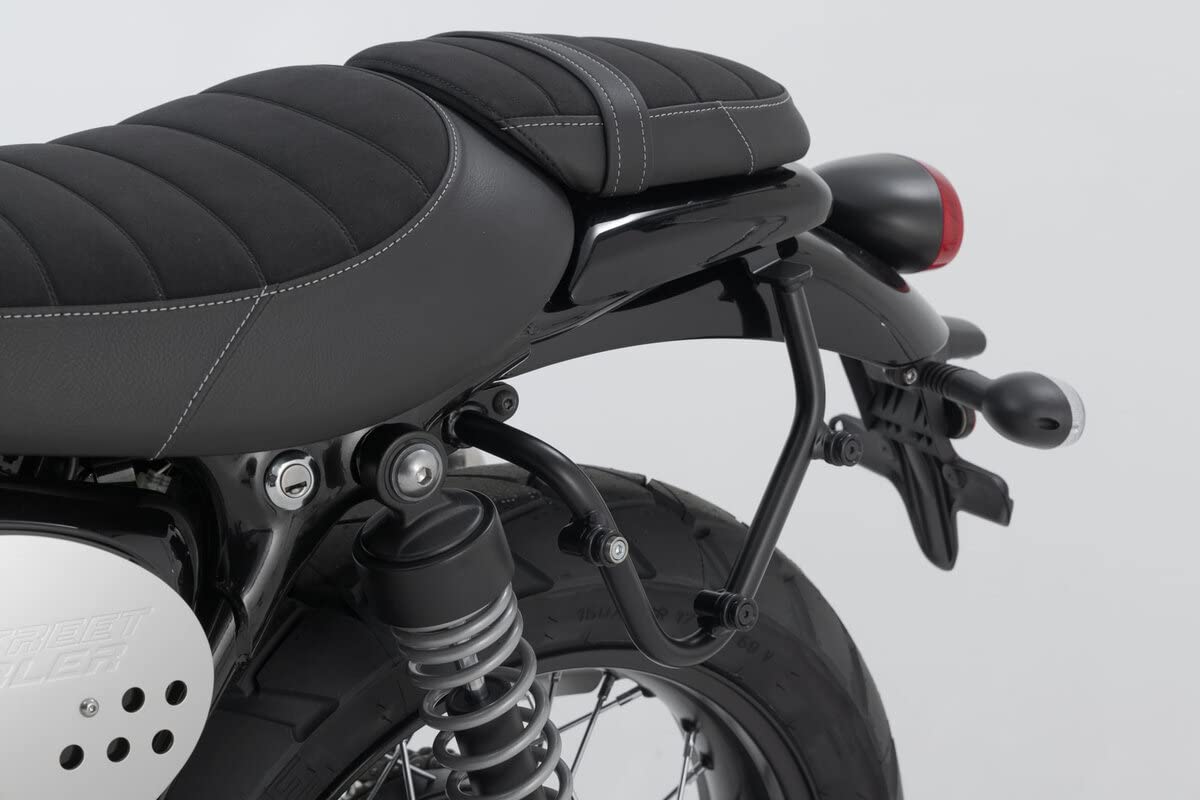 SW-Motech SLC Seitenträger links kompatibel mit Triumph Street Twin/Scrambler/Cup, Thruxton TFC St.